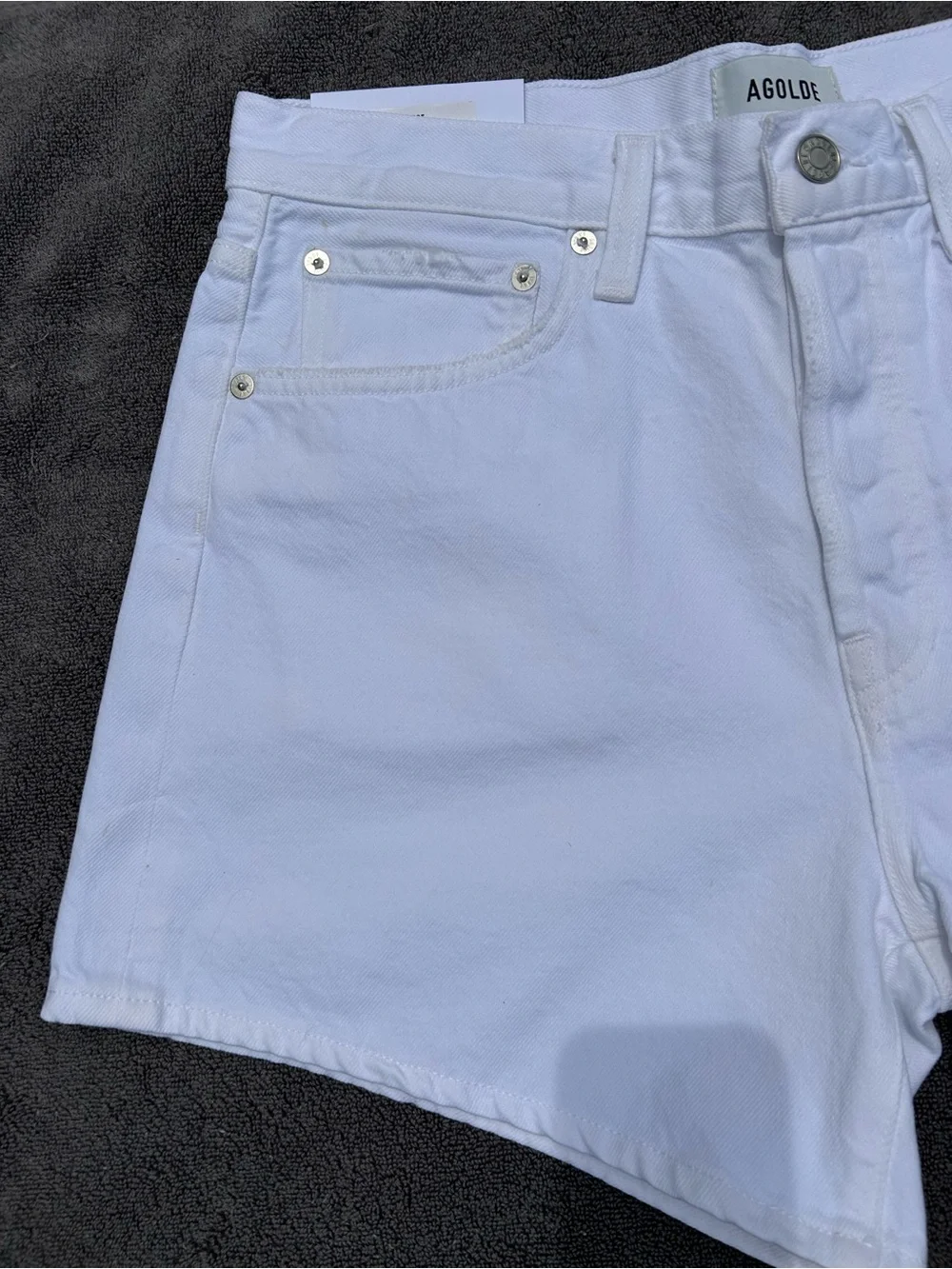 NWT🌷Agolde Parker Denim Long Shorts